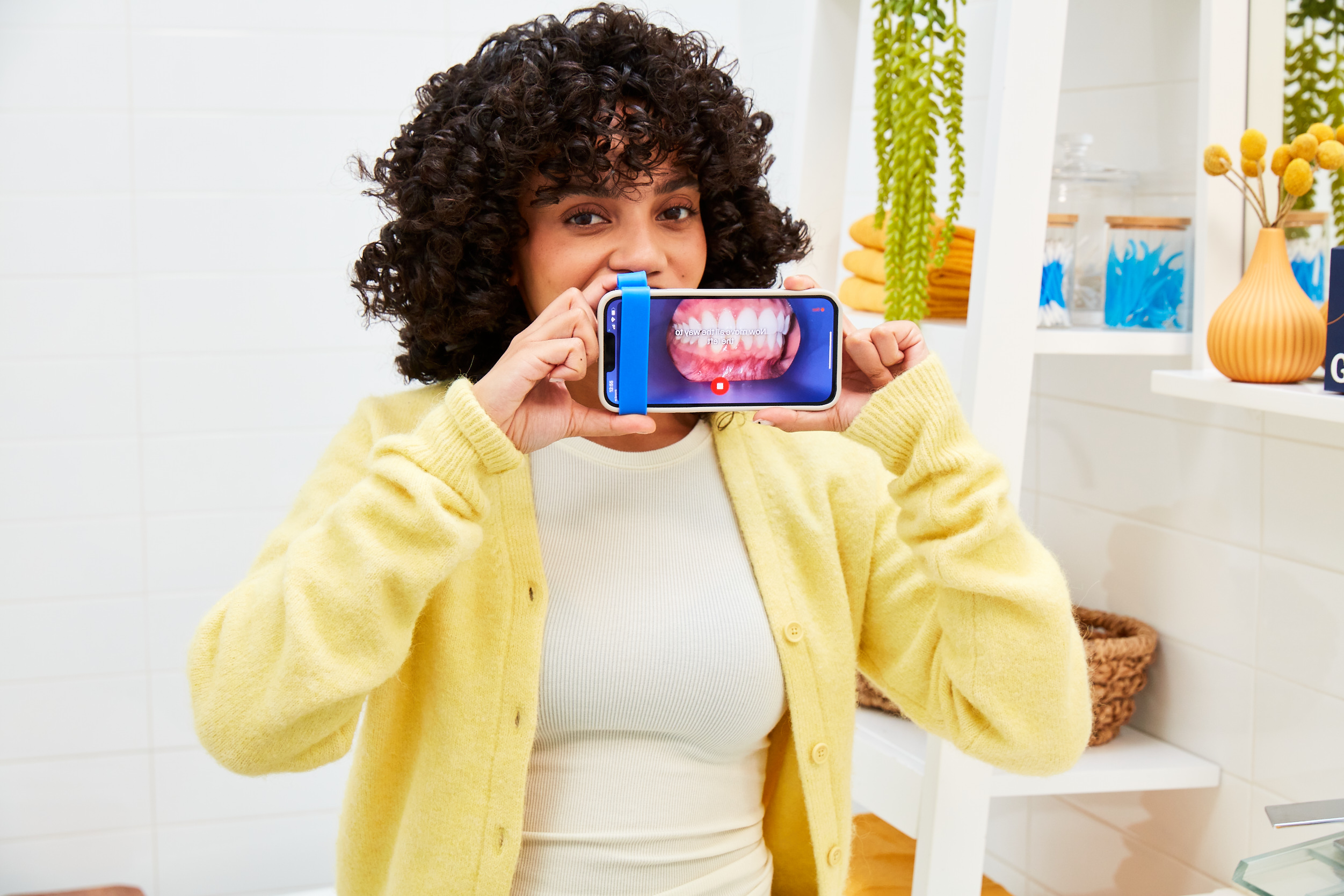 At-home orthodontic scan using Grin